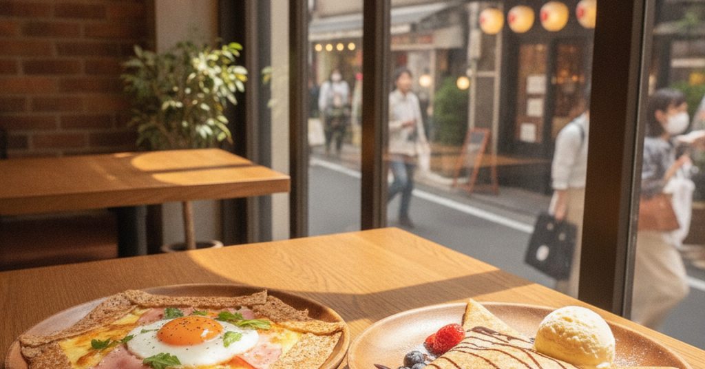 原宿・北参道にフレンチビストロカフェが誕生☕️ガレット＆クレープ