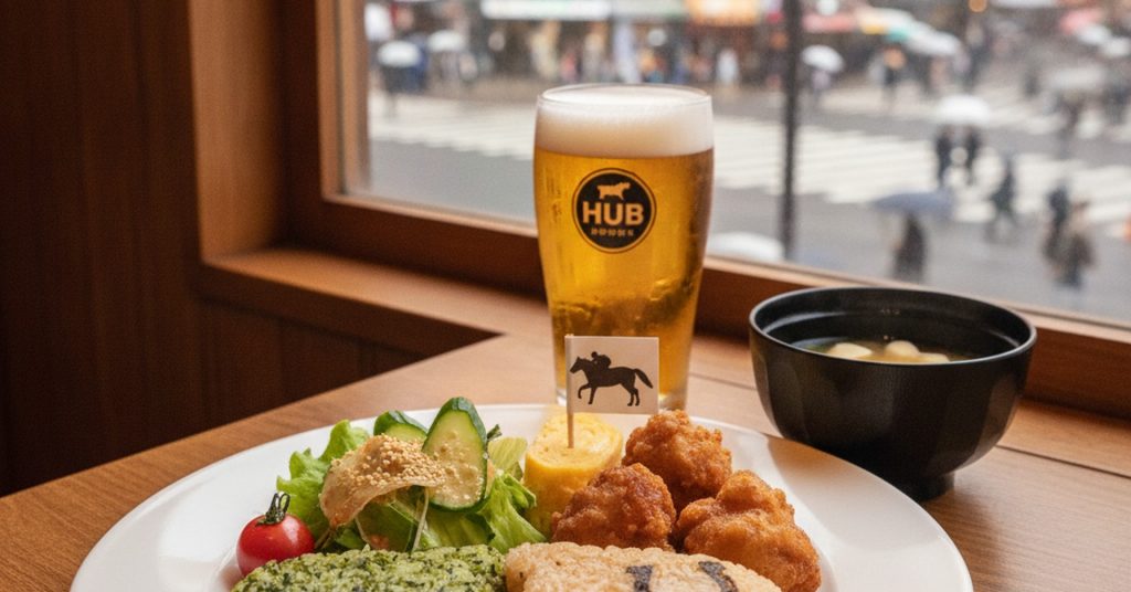 netkeibaとHUB渋谷店が初コラボ、期間限定カフェ開催