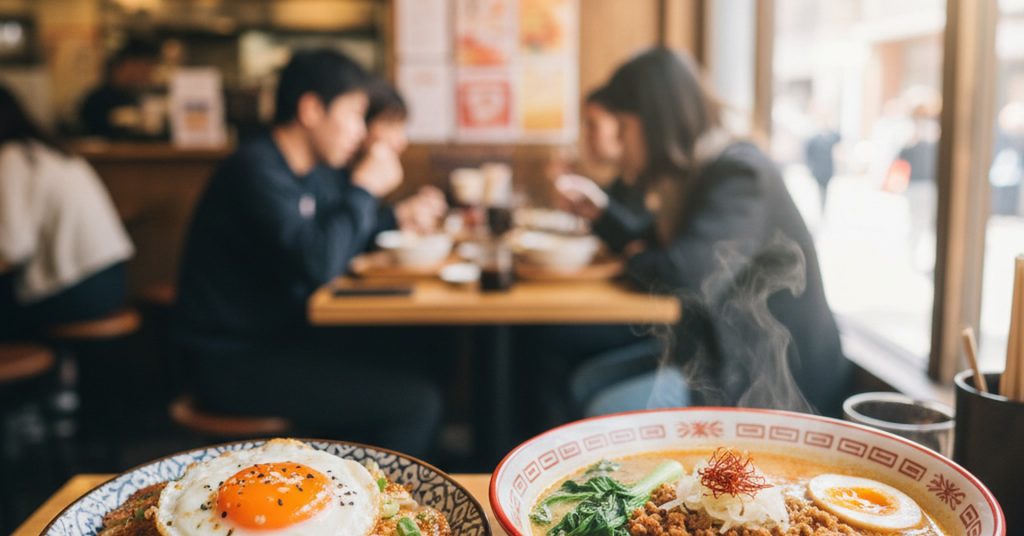 原宿・俺流餃子飯店、シグネチャー丼と麺でランチに新風
