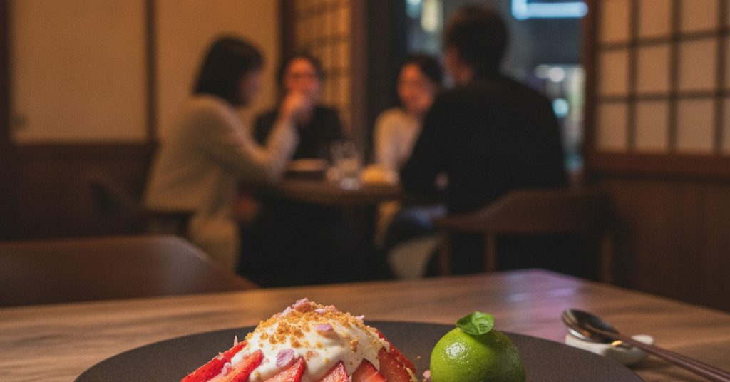 銀座に誕生した「DOLCE TACUBO GINZA」、レストランの感性をドルチェで表現