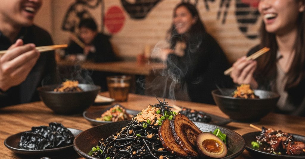 漆黒グルメと現代カルチャーが集結『ブラメシフェス』開催